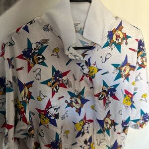Vintage Looney Tunes Polo Shirt